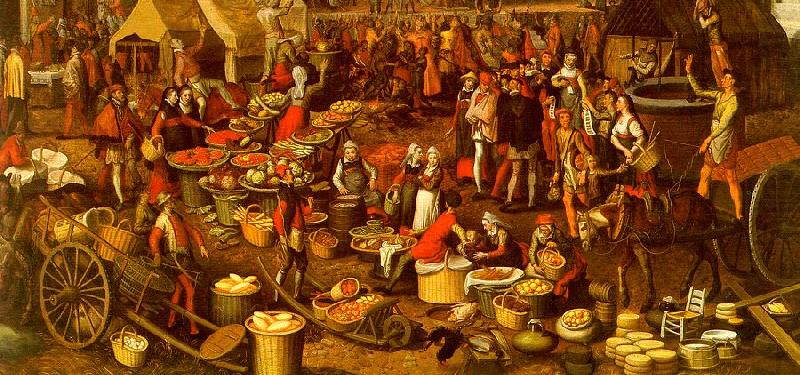 Pieter Aertsen Market Scene_a china oil painting image